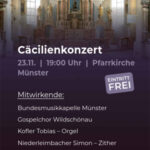 Cäcilienkonzert Münster November 2024